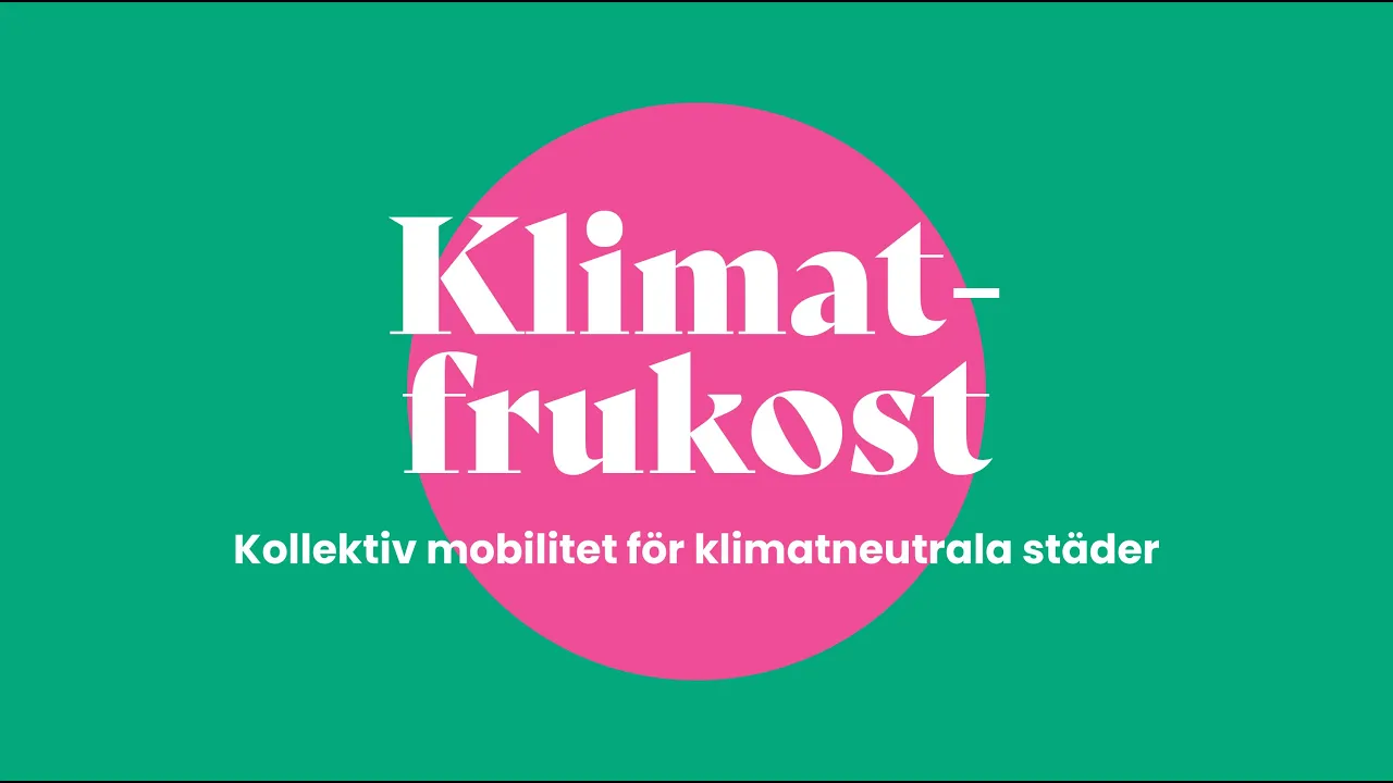 Climate Breakfast 30: Public mobility for climate-neutral cities