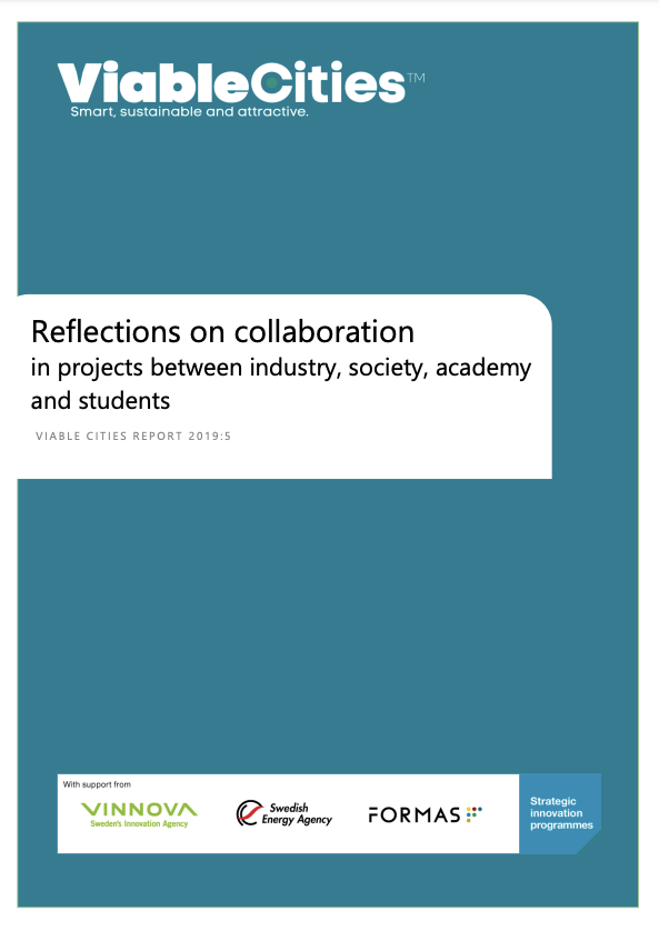 Reflections on collaboration in projects between industry, society, academy and students