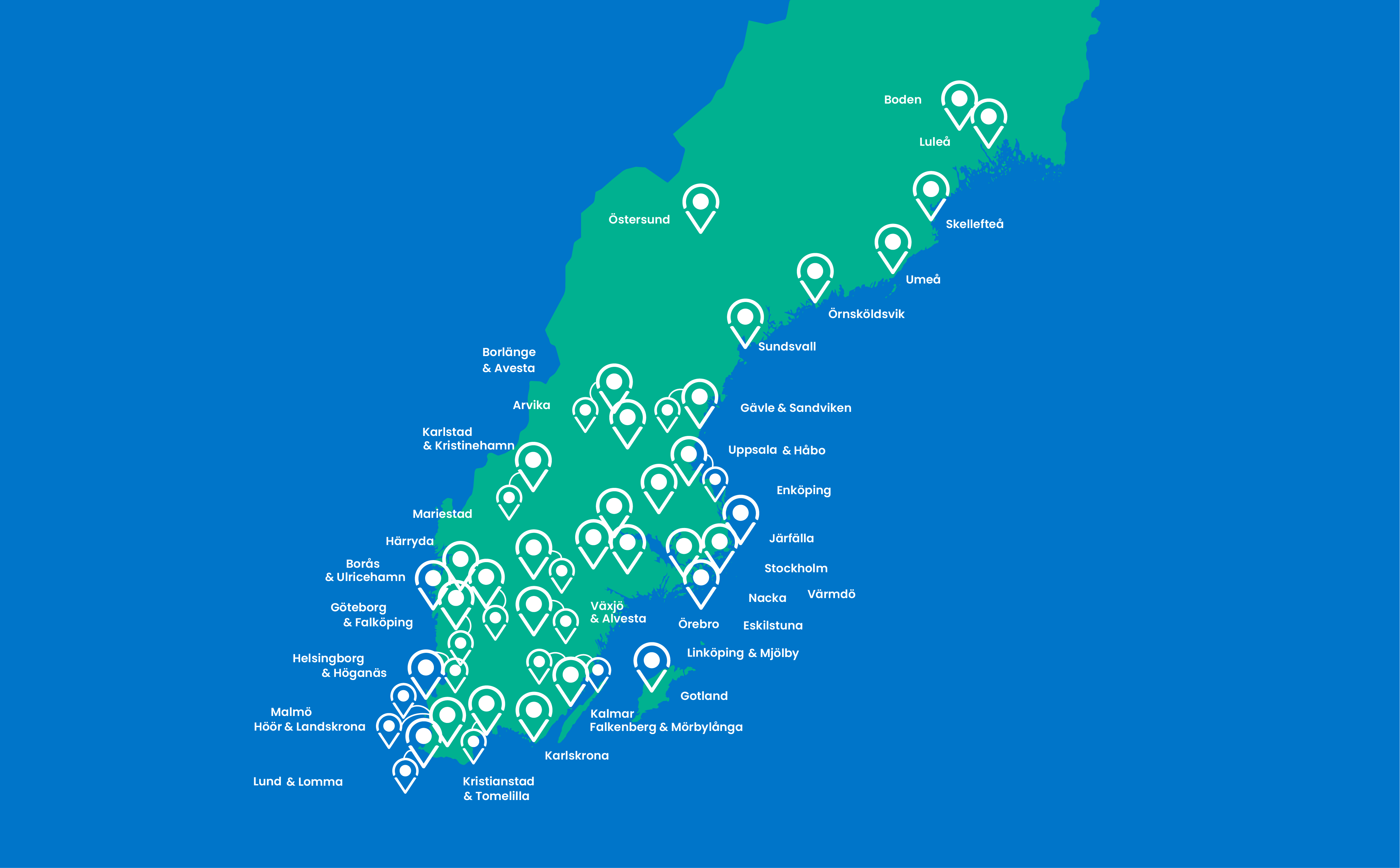 Nu kraftsamlar 48 kommuner för klimatet