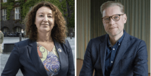 Olga Kordas and John Hultén, program managers for Viable Cities and Shift Sweden