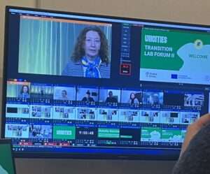 UniCities recording of computer during conference